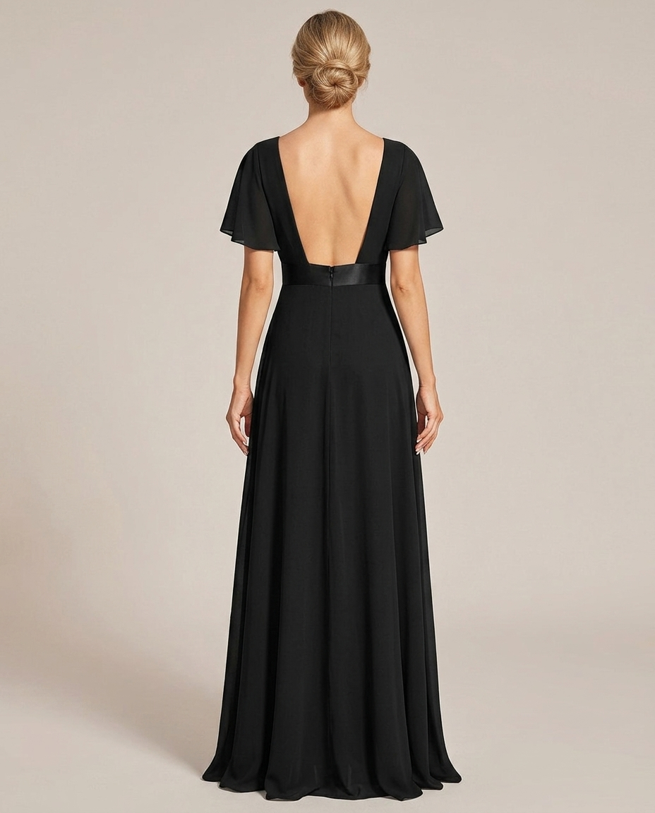 Driftly | Dress Women's Maxi Empire Waist - Chiffon