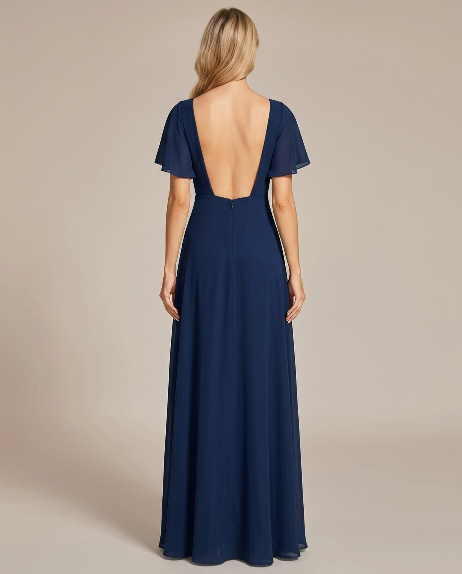 Driftly | Dress Women's Maxi Empire Waist - Chiffon