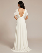 Driftly | Dress Women's Maxi Empire Waist - Chiffon