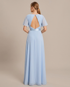 Driftly | Dress Women's Maxi Empire Waist - Chiffon