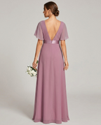 Driftly | Dress Women's Maxi Empire Waist - Chiffon