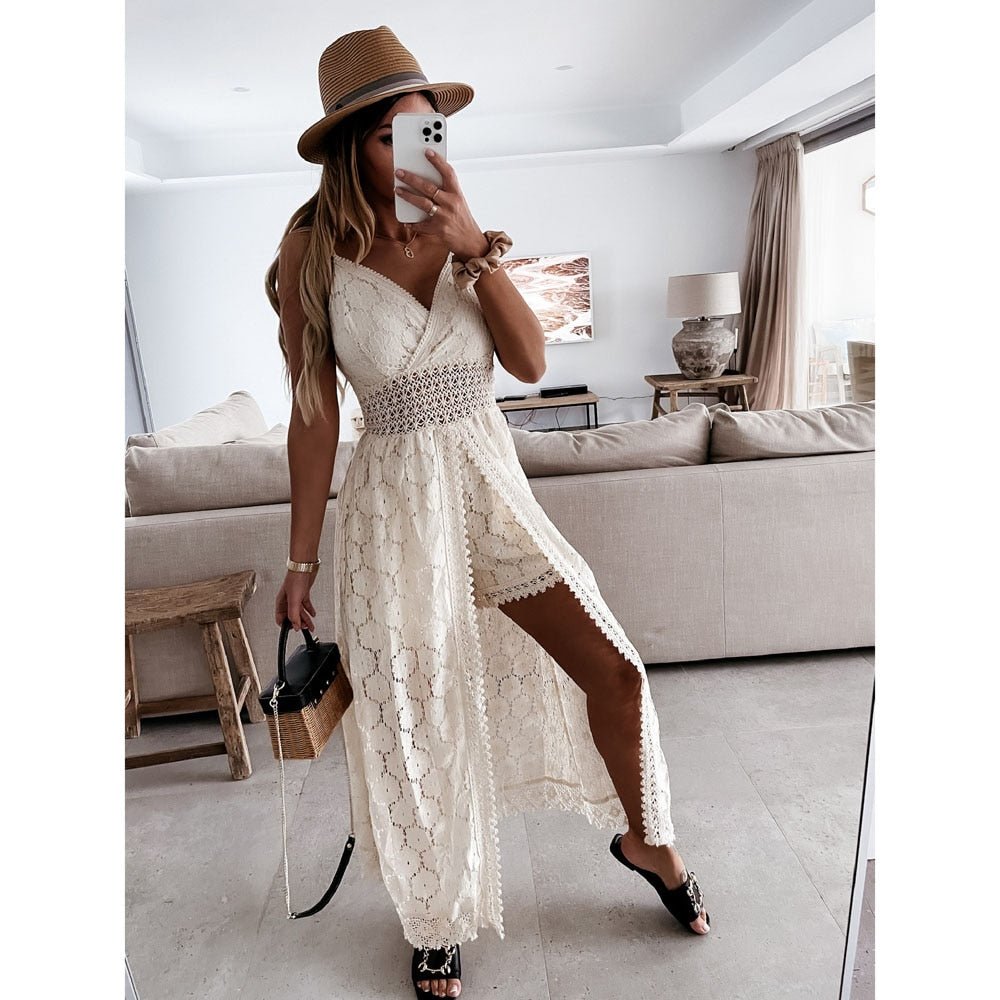 Driftly | Jumpsuit Women's Elegant Lace - Polyester
