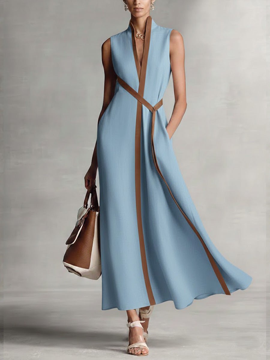 Driftly | Dress Women's Midi - Linen