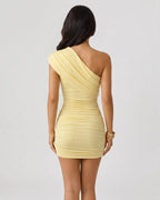 Driftly | Dress Women's Mini One-Shoulder - Viscose