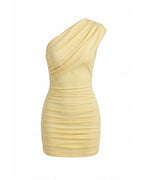 Driftly | Dress Women's Mini One-Shoulder - Viscose