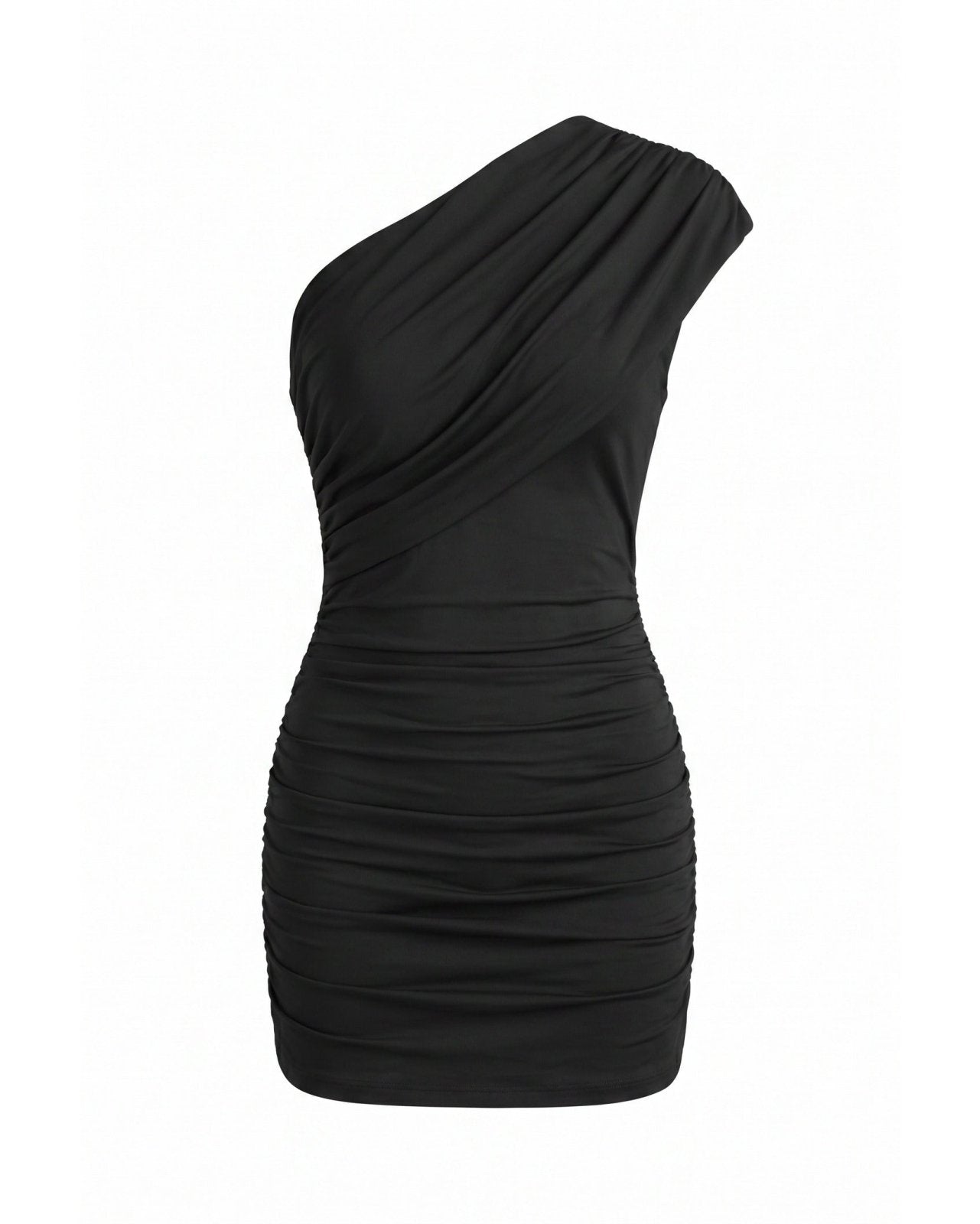 Driftly | Dress Women's Mini One-Shoulder - Viscose